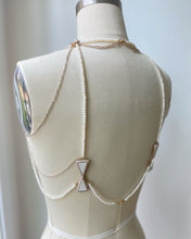 Load image into Gallery viewer, Beaded Rose Necklace and Body Jewelry Piece
