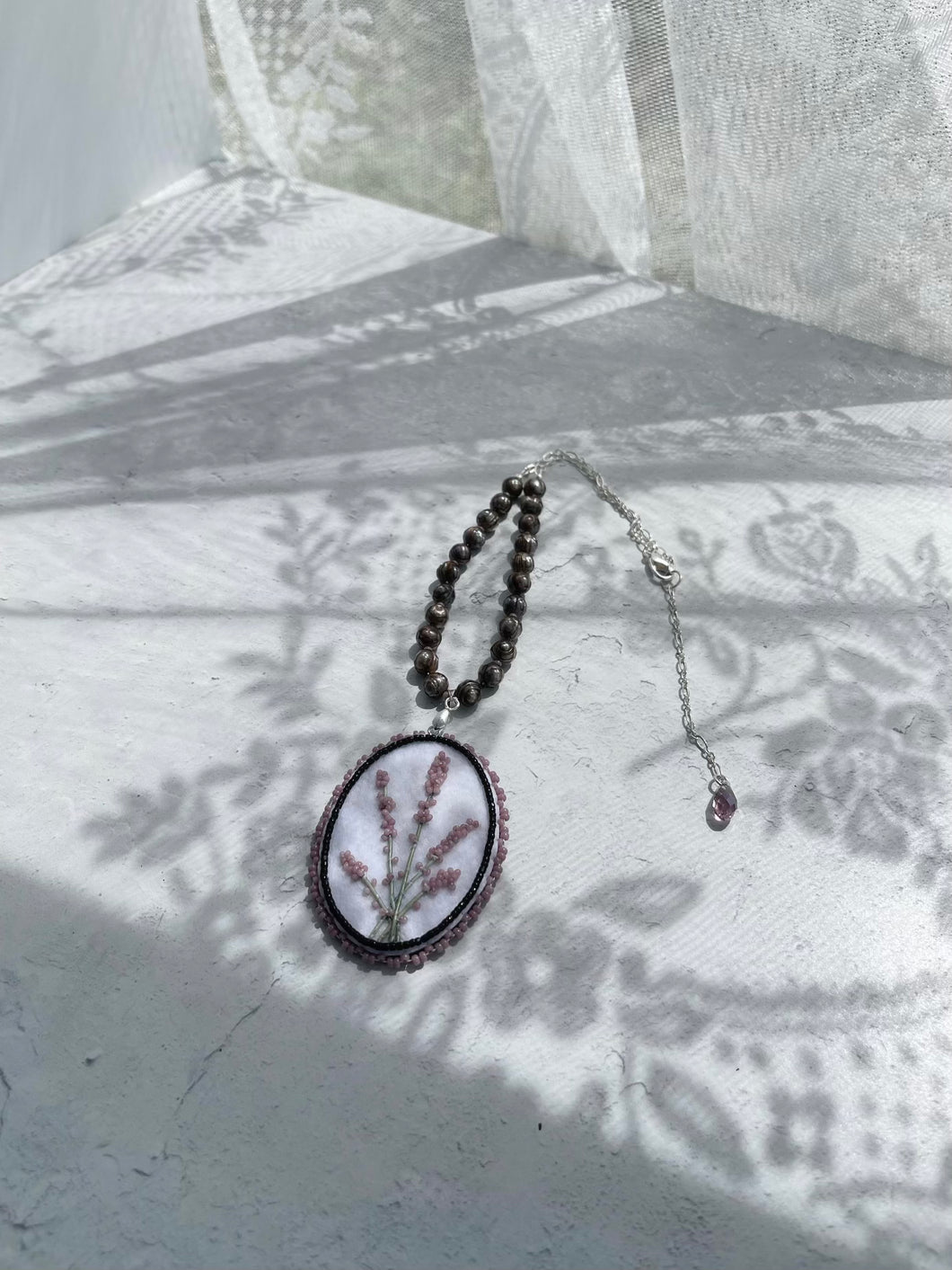 Lavender necklace