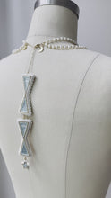 Load and play video in Gallery viewer, The Moon and The Stars Quilled Earring and Necklace Set

