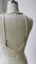 Load and play video in Gallery viewer, Beaded Rose Necklace and Body Jewelry Piece
